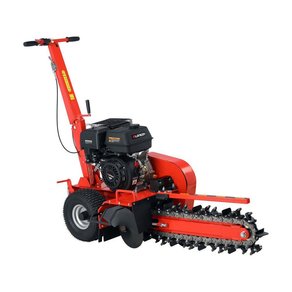 Benzinininis grandininis ekskavatorius Yato | gylis 60 cm | tūris 420 cm3 (YT-86140)