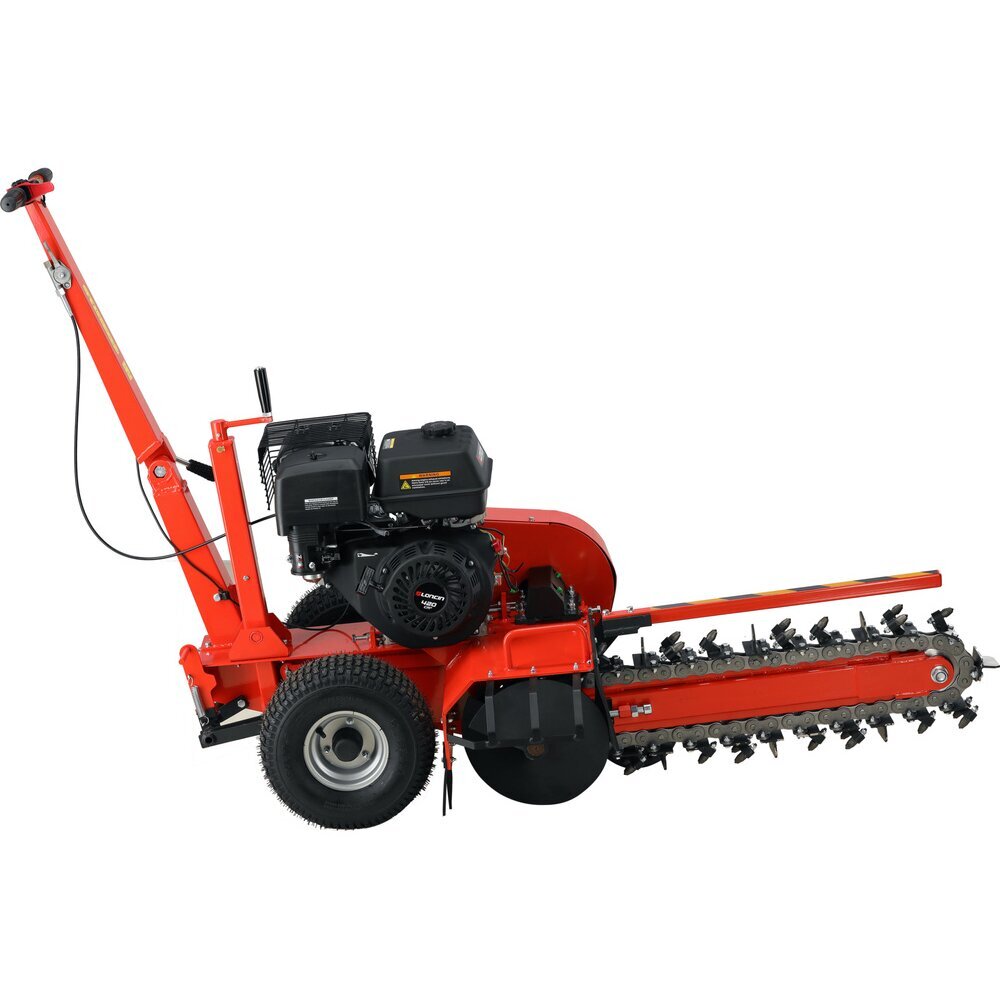 Benzinininis grandininis ekskavatorius Yato | gylis 60 cm | tūris 420 cm3 (YT-86140) 2