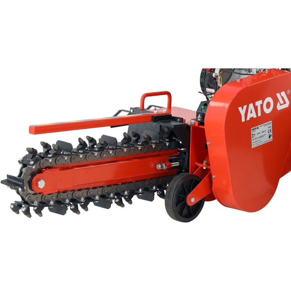 Benzinininis grandininis ekskavatorius Yato | gylis 60 cm | tūris 420 cm3 (YT-86140) 7