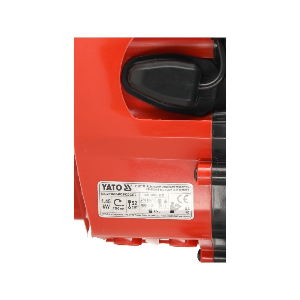 Benzininis pūstuvas | kuprinės formos | 52CC (YT-85192) 5