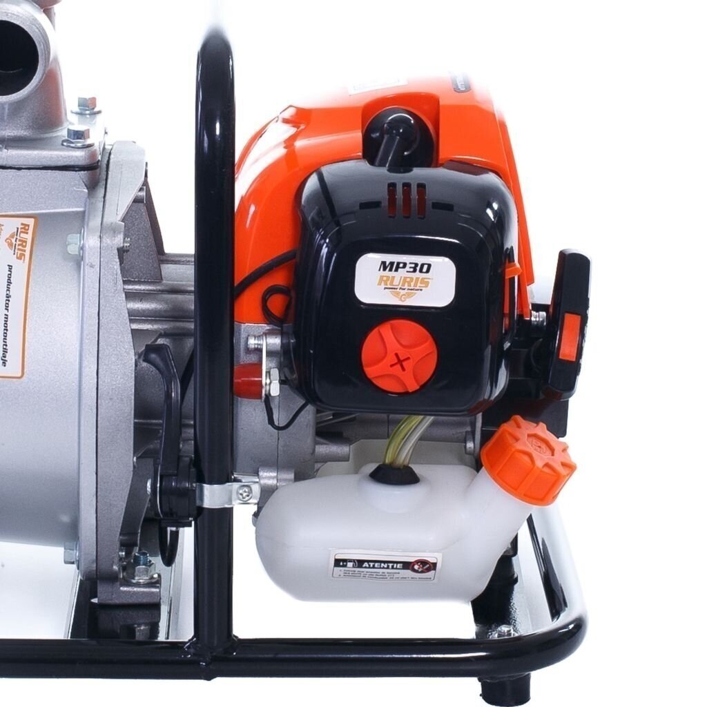 Benzininis vandens siurblys RURIS MP30, 2T 15M3/H 2 Benzininis vandens siurblys RURIS MP30, 2T 15M3/H 2