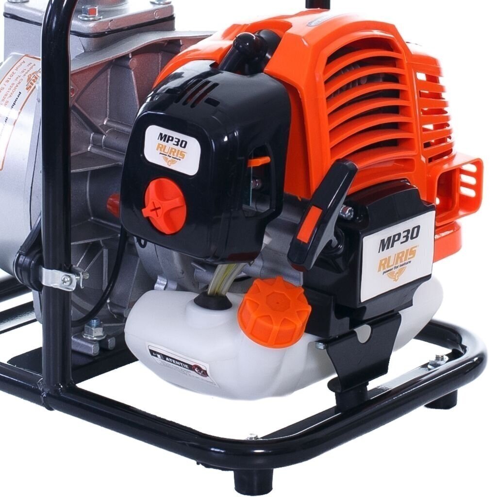 Benzininis vandens siurblys RURIS MP30, 2T 15M3/H 3 Benzininis vandens siurblys RURIS MP30, 2T 15M3/H 3