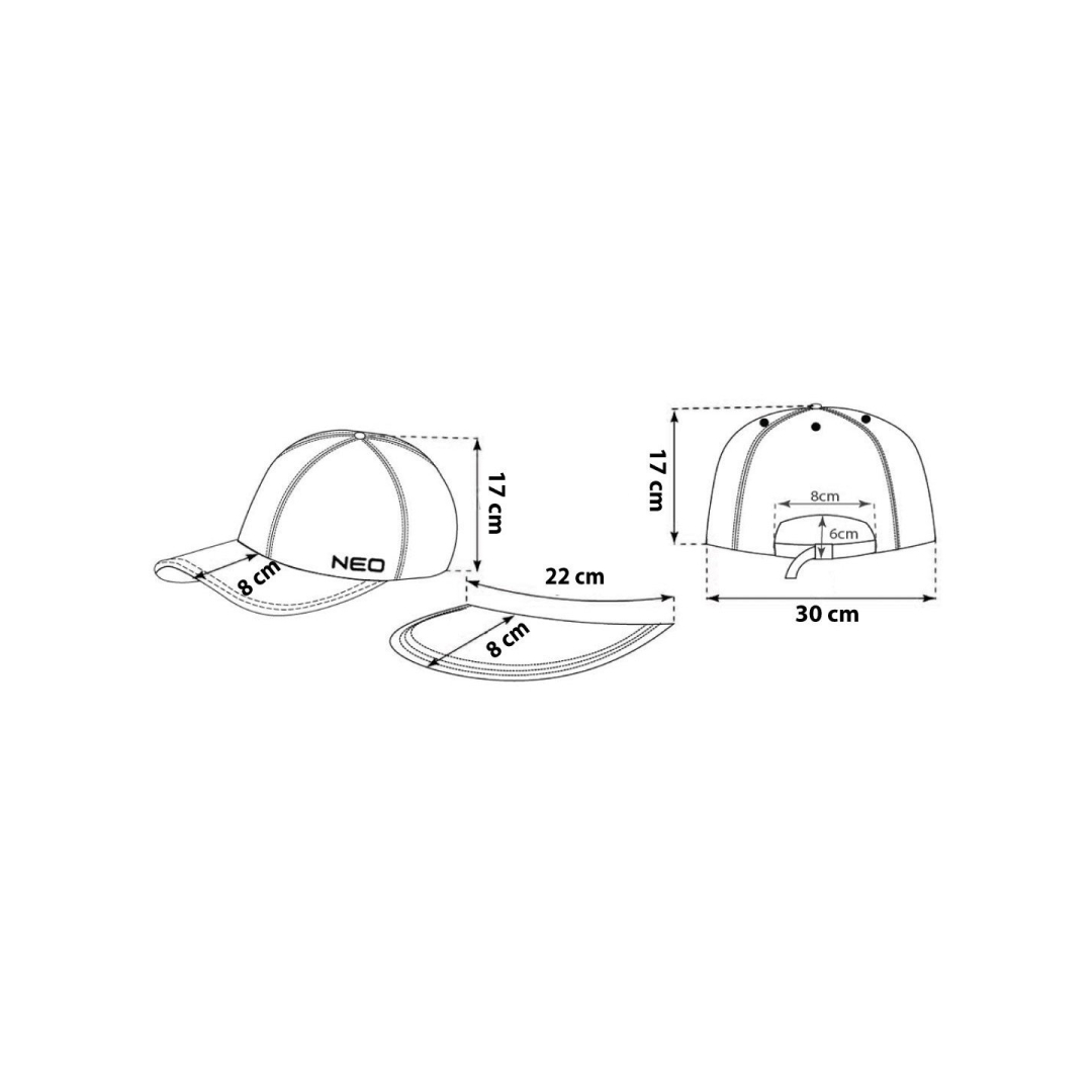 Beisbolo kepuraitė, pilka 7