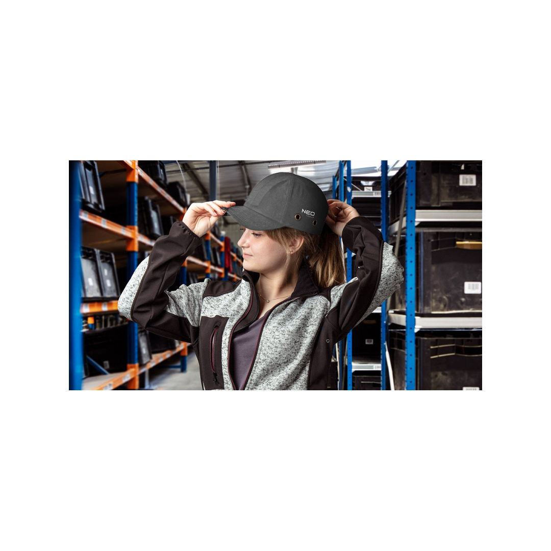 Beisbolo kepurė su pastiprinimu, pilka, CE 1 Beisbolo kepurė su pastiprinimu, pilka, CE 1