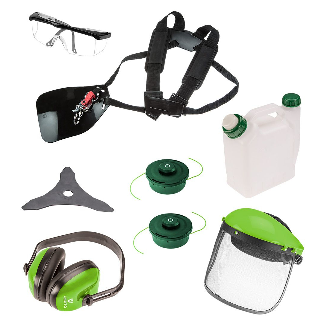 Benzininis trimeris - krūmapjovė VERTO 50G491, 1,2 kW 2