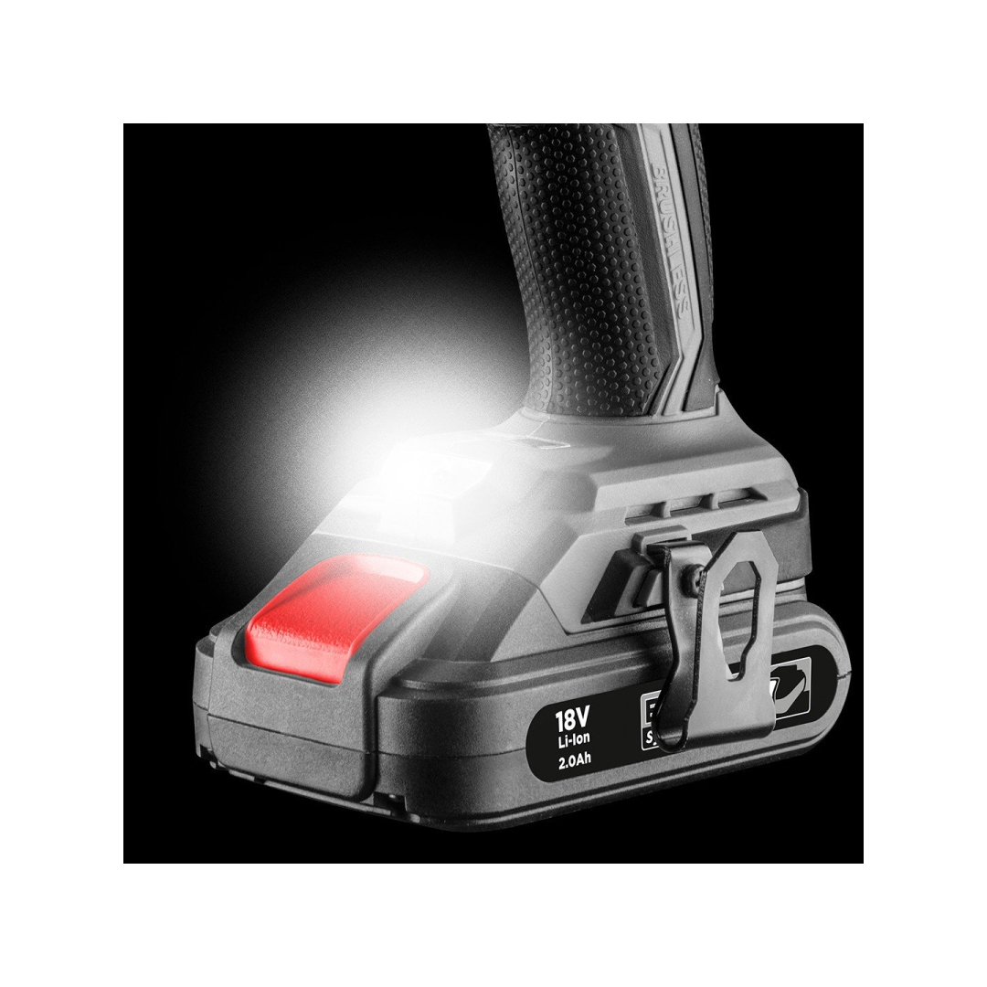 Bešepetėlinis smūginis veržliaraktis "Energy+" 18 V, Li-Ion, be akumuliatoriaus 3