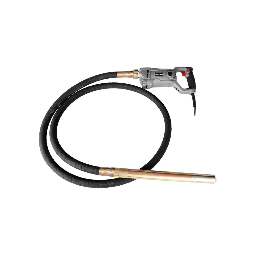 Betoninis vibratorius 1100W su 3M vibratoriaus žarna