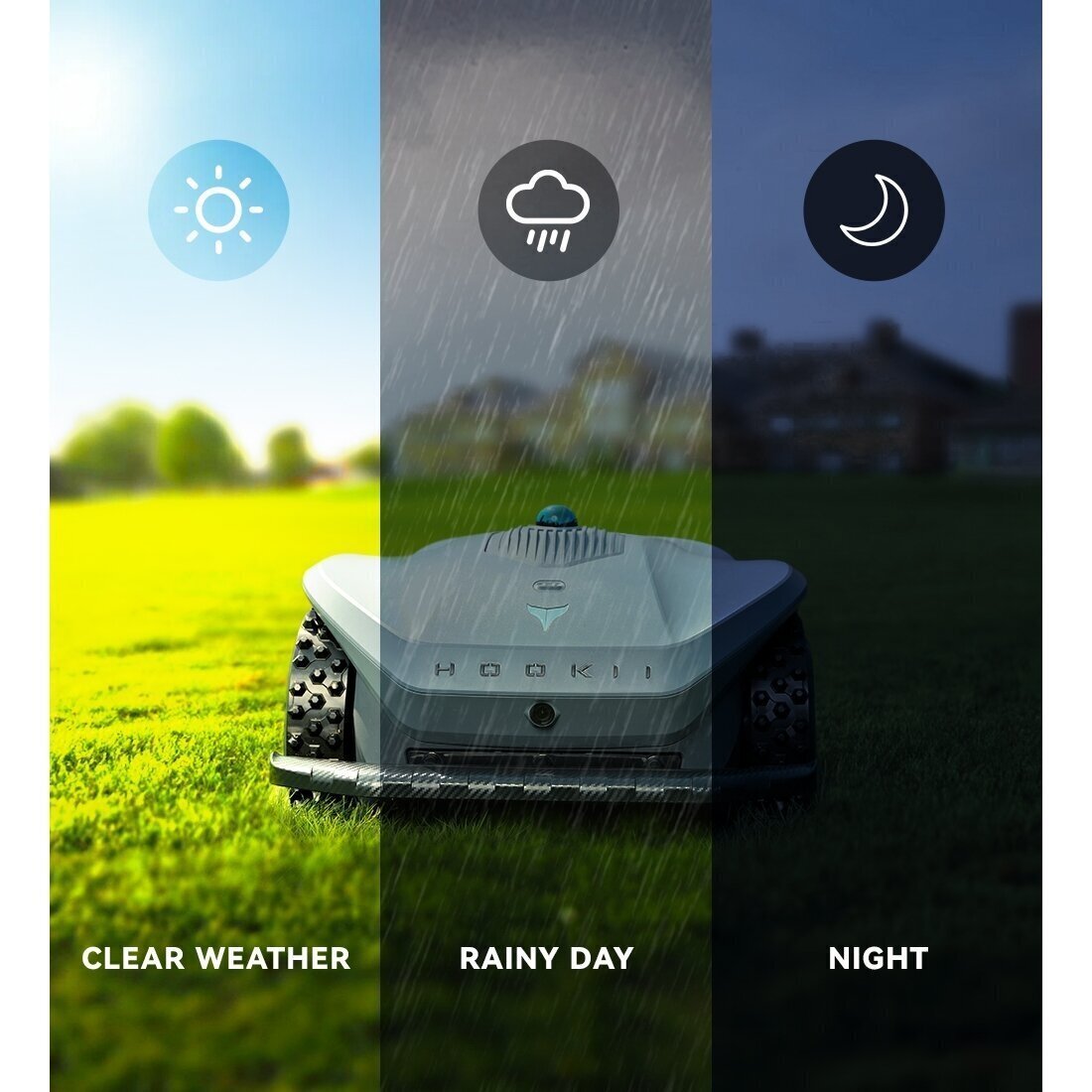 Belaidis vejos robotas Hookii Neomow X Pro, 6000 m² 9