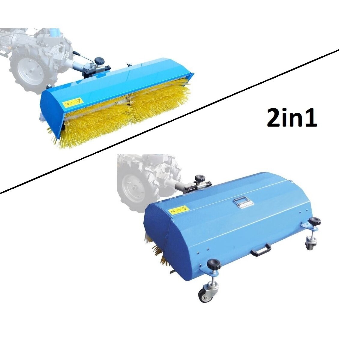 Benzininis motoblokas Gude GME 6.5 V, 4.8kW su šluota ir surinkimo dėže 90cm 4 Benzininis motoblokas Gude GME 6.5 V, 4.8kW su šluota ir surinkimo dėže 90cm 4