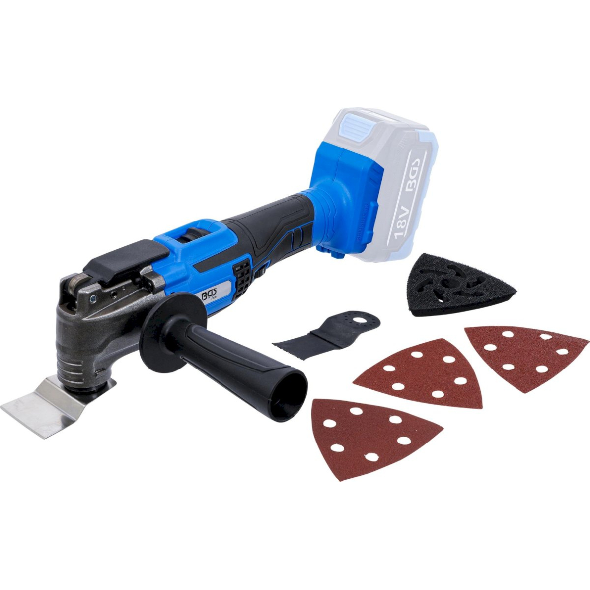 Belaidis daugiafunkcis įrankis | be šepetėlių | 18 V | be baterijos (7376) Belaidis daugiafunkcis įrankis | be šepetėlių | 18 V | be baterijos (7376)