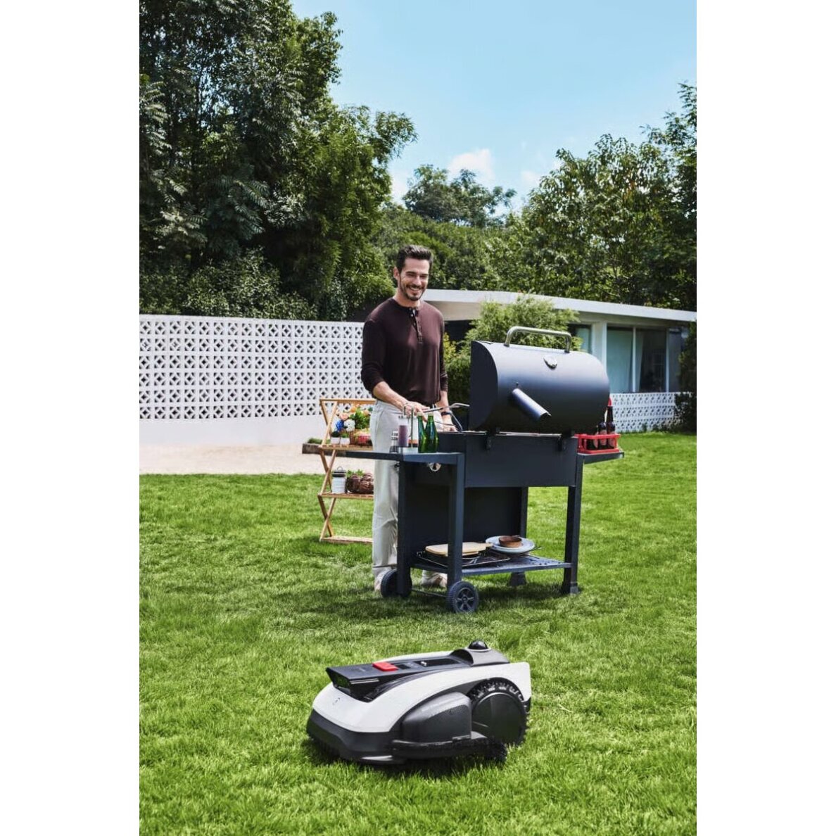 Belaidis vejos robotas Ecovacs GOAT 01200 LiDar Pro, 12 arų 13