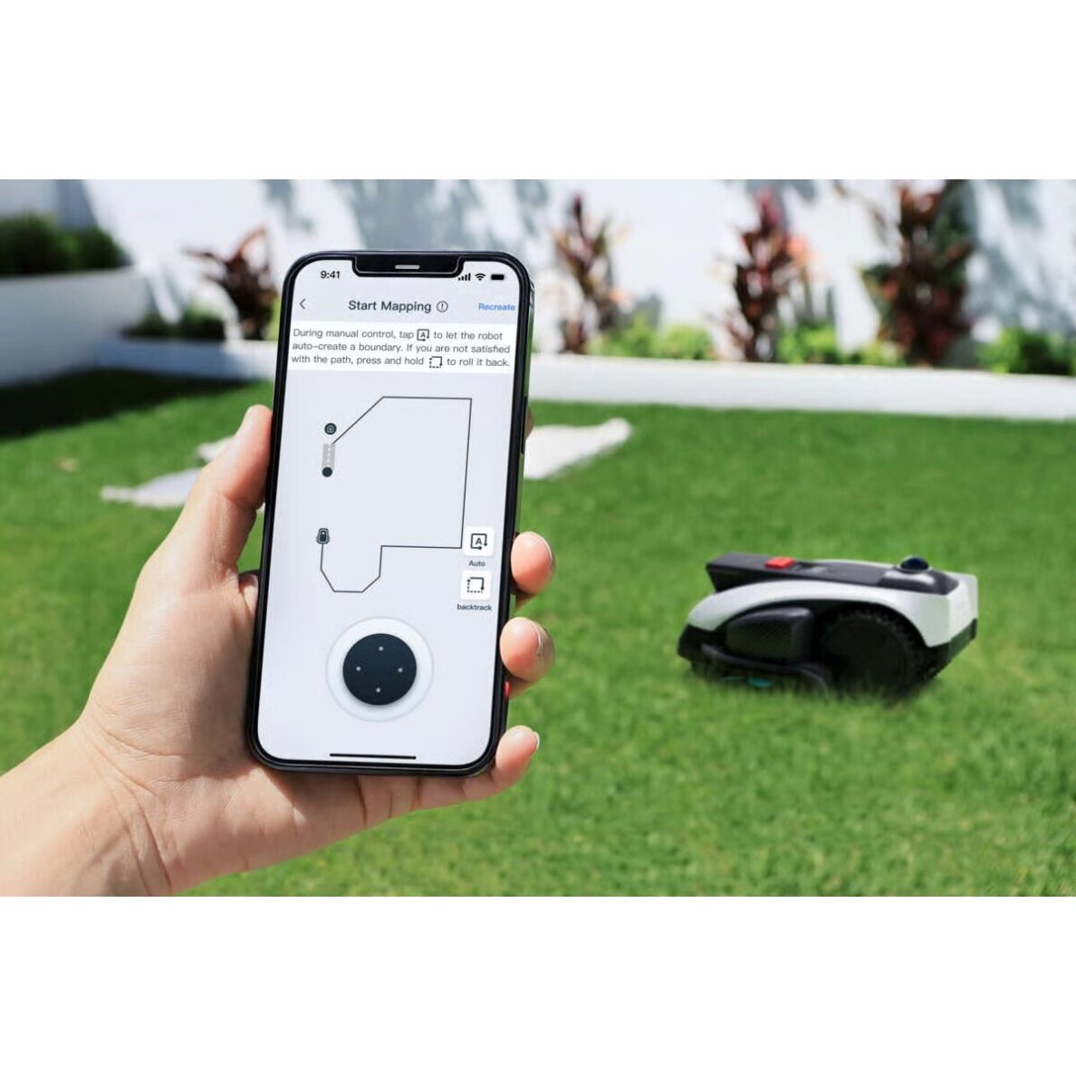 Belaidis vejos robotas Ecovacs GOAT 01200 LiDar Pro, 12 arų 14