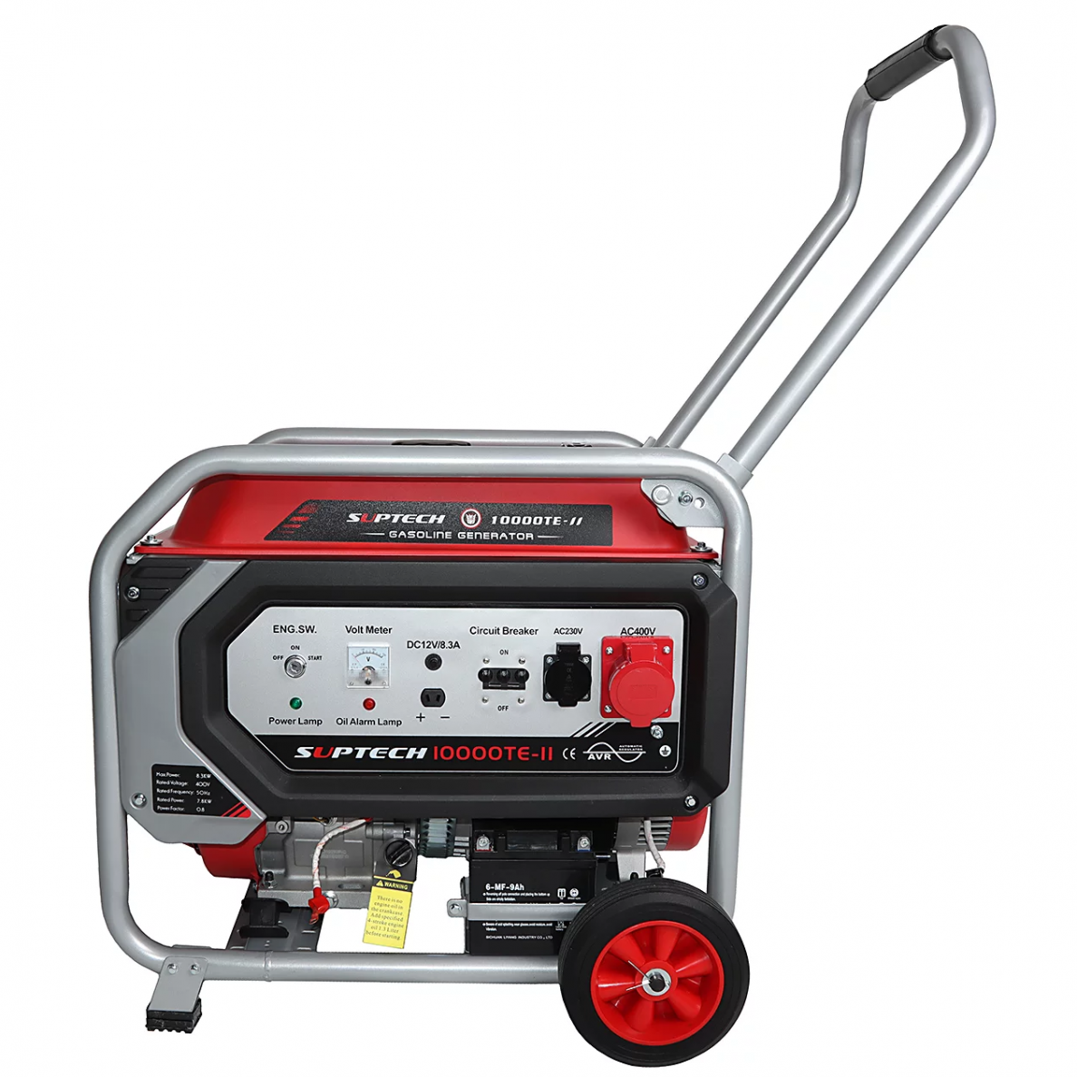 Benzininis generatorius Suptech 10000TE-II, 8,3 kW Benzininis generatorius Suptech 10000TE-II, 8,3 kW