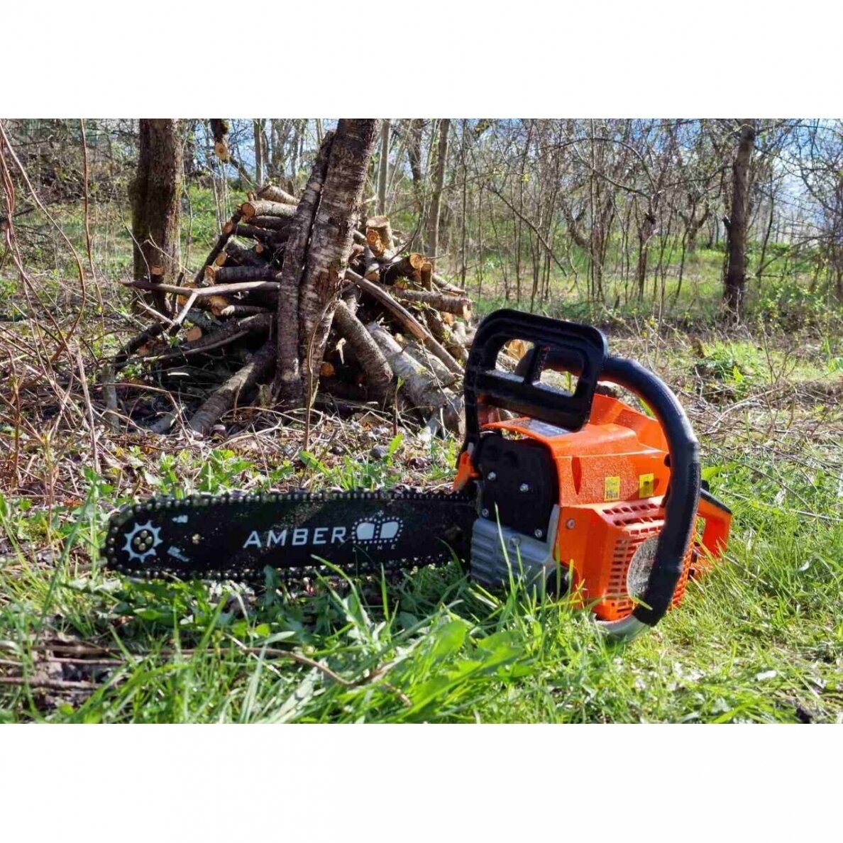 Benzininis grandininis pjūklas AMBER-LINE C-CLASS C-451, 2.5 KW 2 Benzininis grandininis pjūklas AMBER-LINE C-CLASS C-451, 2.5 KW 2