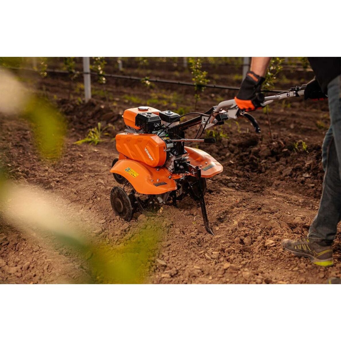 Benzininis motoblokas - kultivatorius Villager VTB 842 Prime, 5.2 kW 10