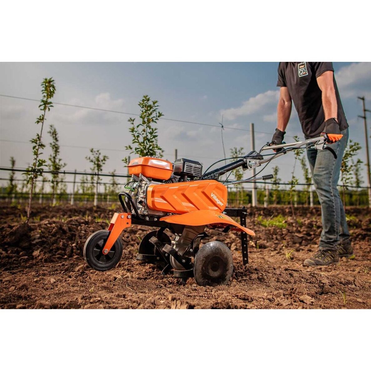 Benzininis motoblokas - kultivatorius Villager VTB 842 Prime, 5.2 kW 8