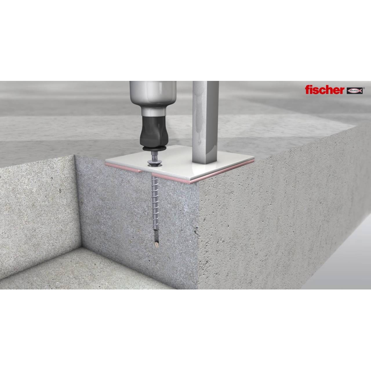 Betonsraigtis FBS II 10x100 US, 50 vnt. 2 Betonsraigtis FBS II 10x100 US, 50 vnt. 2