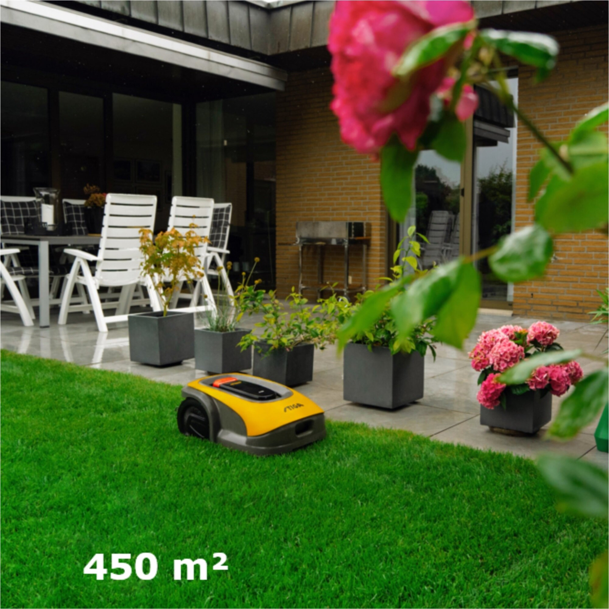 Bevielis robotas-vejapjovė - Stiga A 300, 450 m² 8