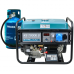 Benzininis - dujinis generatorius KS 7000E G, 5.5kW