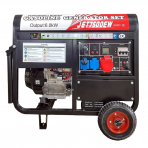 Benzininis generatorius JET7500EW, 6.0kW, 230/400V