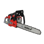 Benzininis grandininis pjuklas Dedra DED8718, 2,4 kW, 45 cm