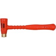 Beinercinis neatšokantis plaktukas | žalvarinis antgalis | 300 g | Ø 20 mm (YT-46190)