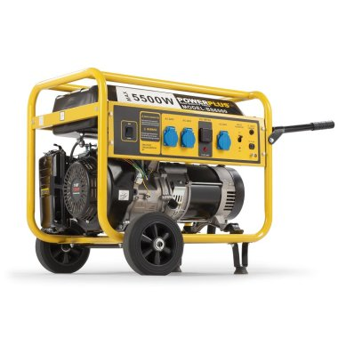 Benzininis generatorius POWERPLUS X POWX5160, 5,5 kW, 230 V 3