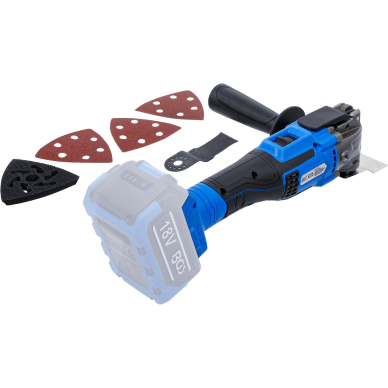 Belaidis daugiafunkcis įrankis | be šepetėlių | 18 V | be baterijos (7376) 4 Belaidis daugiafunkcis įrankis | be šepetėlių | 18 V | be baterijos (7376) 4