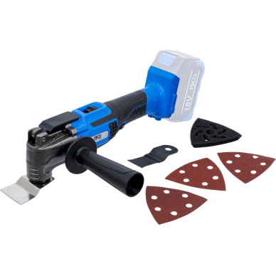 Belaidis daugiafunkcis įrankis | be šepetėlių | 18 V | be baterijos (7376) Belaidis daugiafunkcis įrankis | be šepetėlių | 18 V | be baterijos (7376)