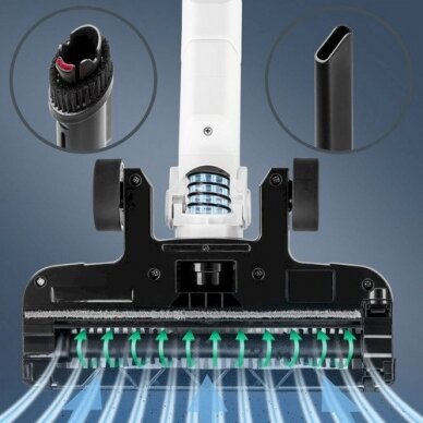 Belaidis dulkių siurblys - šluota Trotec VC 150 E 6 Belaidis dulkių siurblys - šluota Trotec VC 150 E 6