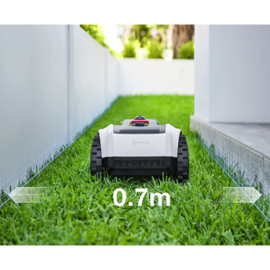 Belaidis vejos pjovimo robotas Ecovacs GOAT 0500 Panorama, 500 m² 4