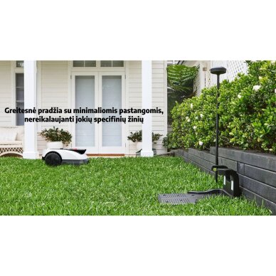 Belaidis vejos robotas Ecovacs Goat O600 RTK, 6 arams 7