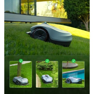 Belaidis vejos robotas Hookii Neomow X Pro, 6000 m² 12