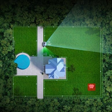 Belaidis vejos robotas Hookii Neomow X2, 40 arų 17