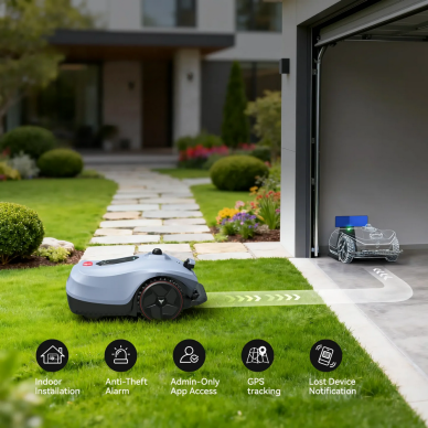 Belaidis vejos robotas Hookii Neomow X2 SE, 30 arų 13