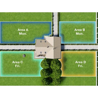 Belaidis vejos robotas Ecovacs GOAT 01200 LiDar Pro, 12 arų 16