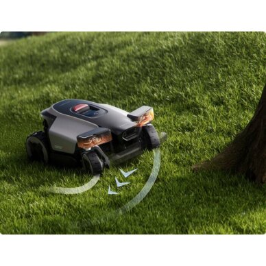Belaidis vejos robotas Roborock Rockmow Z120 AWD LiDAR, 20 arų 3 Belaidis vejos robotas Roborock Rockmow Z120 AWD LiDAR, 20 arų 3