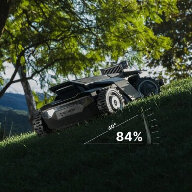 Belaidis vejos robotas SEGWAY Navimow X430E AWD, 30 arų 9 Belaidis vejos robotas SEGWAY Navimow X430E AWD, 30 arų 9