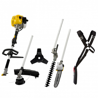 Benzininė daugiafunkcinė žoliapjovė - krūmapjovė Texas BCU33M COMBI, 4IN1, 0.95 kW Benzininė daugiafunkcinė žoliapjovė - krūmapjovė Texas BCU33M COMBI, 4IN1, 0.95 kW