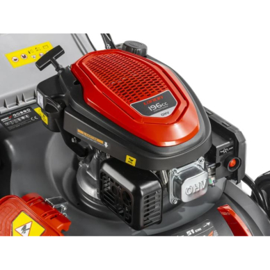 Benzininė žoliapjovė Dedra DED8725-51L2, 4,0 kW, 51 cm 3