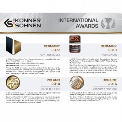 Dyzelinis generatorius Könner&Söhnen KS 8100HDE-1/3 ATSR, 6.5 kW 4