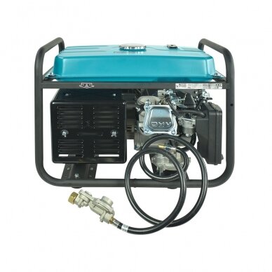 Benzininis - dujinis generatorius Könner&Söhnen KS 3000G, 3.0 kW, (Išankstinė prekyba) 5