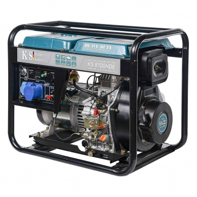 Dyzelinis generatorius Könner&Söhnen KS 8100HDE, 6.5 kW, (Išankstinė prekyba) 2