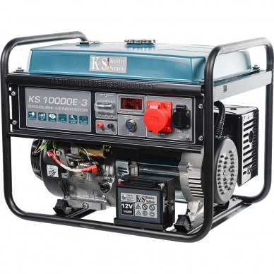 Benzininis generatorius Könner&Söhnen KS 10000E-3, 8.0 kW, (Išankstinė prekyba) 2