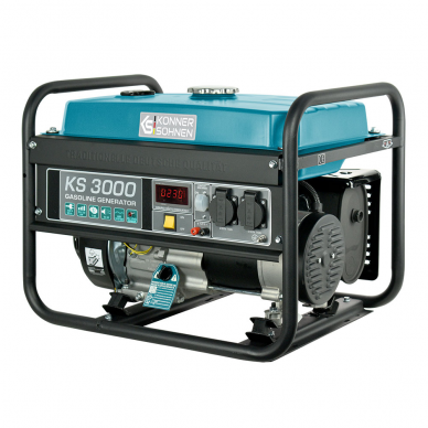 Benzininis generatorius Könner&Söhnen KS 3000, 3,0 kW, (Išankstinė prekyba) 2