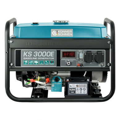 Benzininis generatorius Könner&Söhnen KS 3000E, 3,0 kW, (Išankstinė prekyba) 1