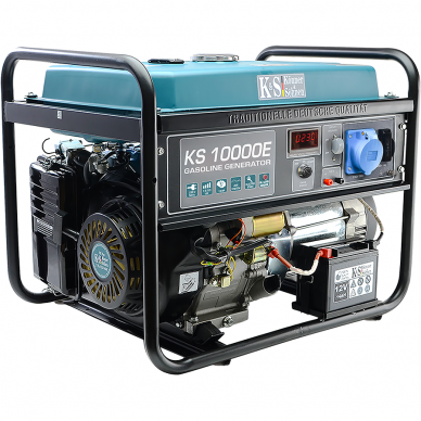 Benzininis generatorius Könner&Söhnen KS 10000E, 8.0 kW, (Išankstinė prekyba)