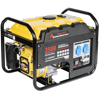 Benzininis generatorius Loncin LC3500-AS, 3.3kW, 230V Benzininis generatorius Loncin LC3500-AS, 3.3kW, 230V