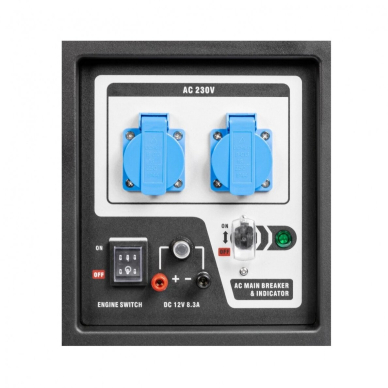 Benzininis generatorius Loncin LC2500AS, 2.2kW, 230V 2 Benzininis generatorius Loncin LC2500AS, 2.2kW, 230V 2