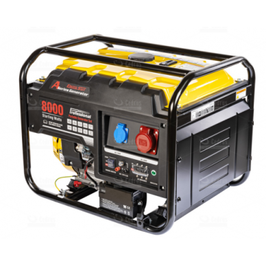 Benzininis generatorius Loncin LC8000D-AS, 6.5 kW 1 Benzininis generatorius Loncin LC8000D-AS, 6.5 kW 1